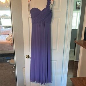 Elegant Purple Gown